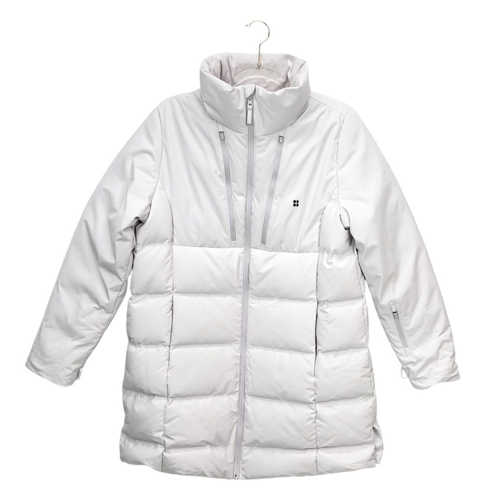 NEW Sweaty Betty Size 10 Down 3-in-1 Climate Ski Jacket Pink Waterproof Packable - Picture 7 of 16